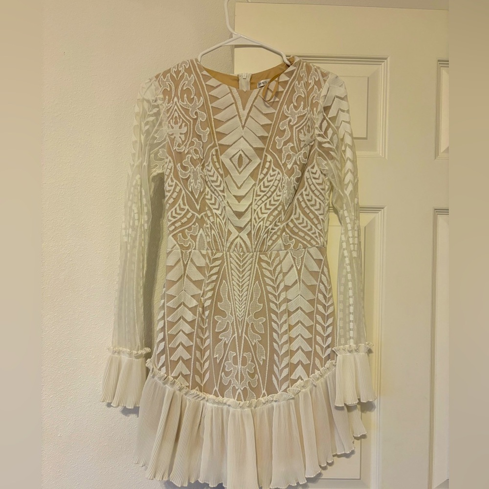 White Lace Dress - worn once